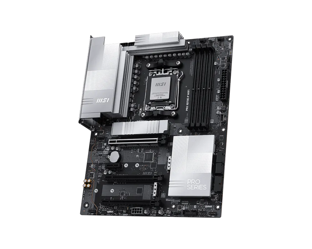 Papan Induk MSI PRO X870E-P WI - X870E Atx Motherboard ulasan dan harga