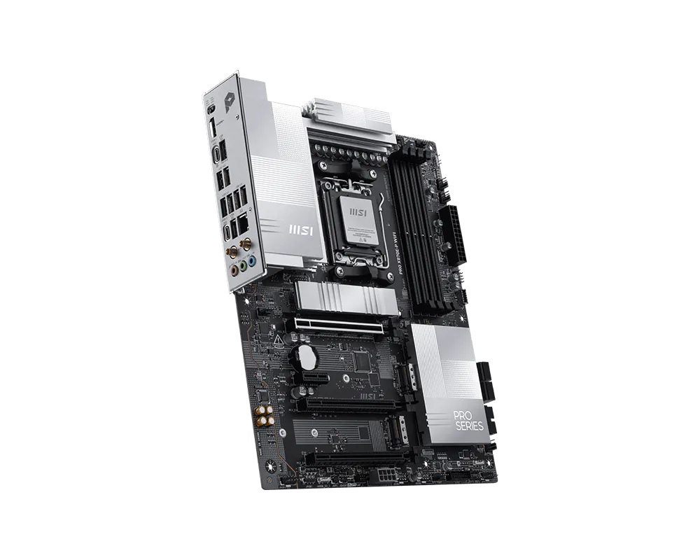 Papan Induk MSI PRO X870E-P WI - X870E Atx Motherboard ulasan dan harga