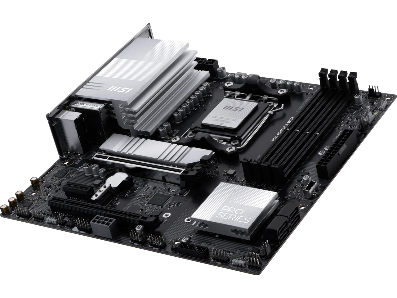 MSI PRO B850M-A WIFI AM5, Wi-F - Am5 Micro Atx Pcie 5.0 Motherboard ulasan dan harga