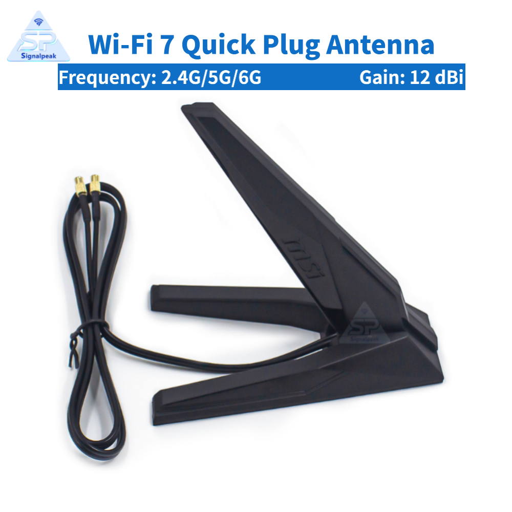 Antena Tri-Band Wi-Fi 7 asli 6 - Z890 Wi-Fi 7 Motherboard ulasan dan harga