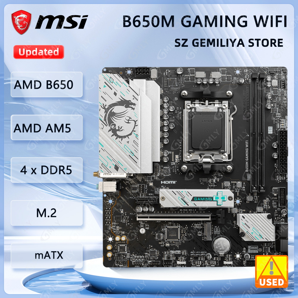 Papan Induk MSI B650M GAMING W - X870E Atx Motherboard ulasan dan harga